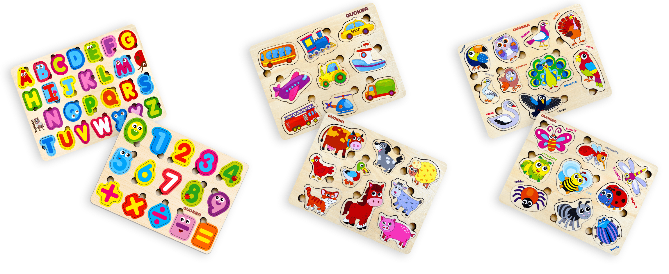 Educational Wooden Jigsaw Puzzles