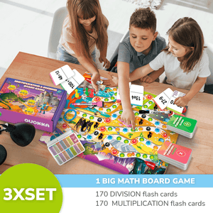 3XSet 1 Big Math Board Game