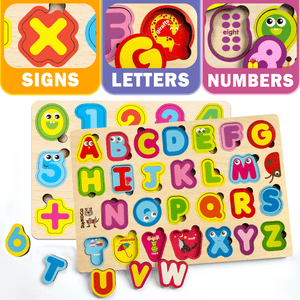 Puzzles for Toddler Development | 6 Pack | Bugs Birds Animals Transport etc