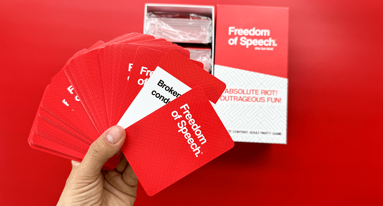 Freedom of Speech Card Game