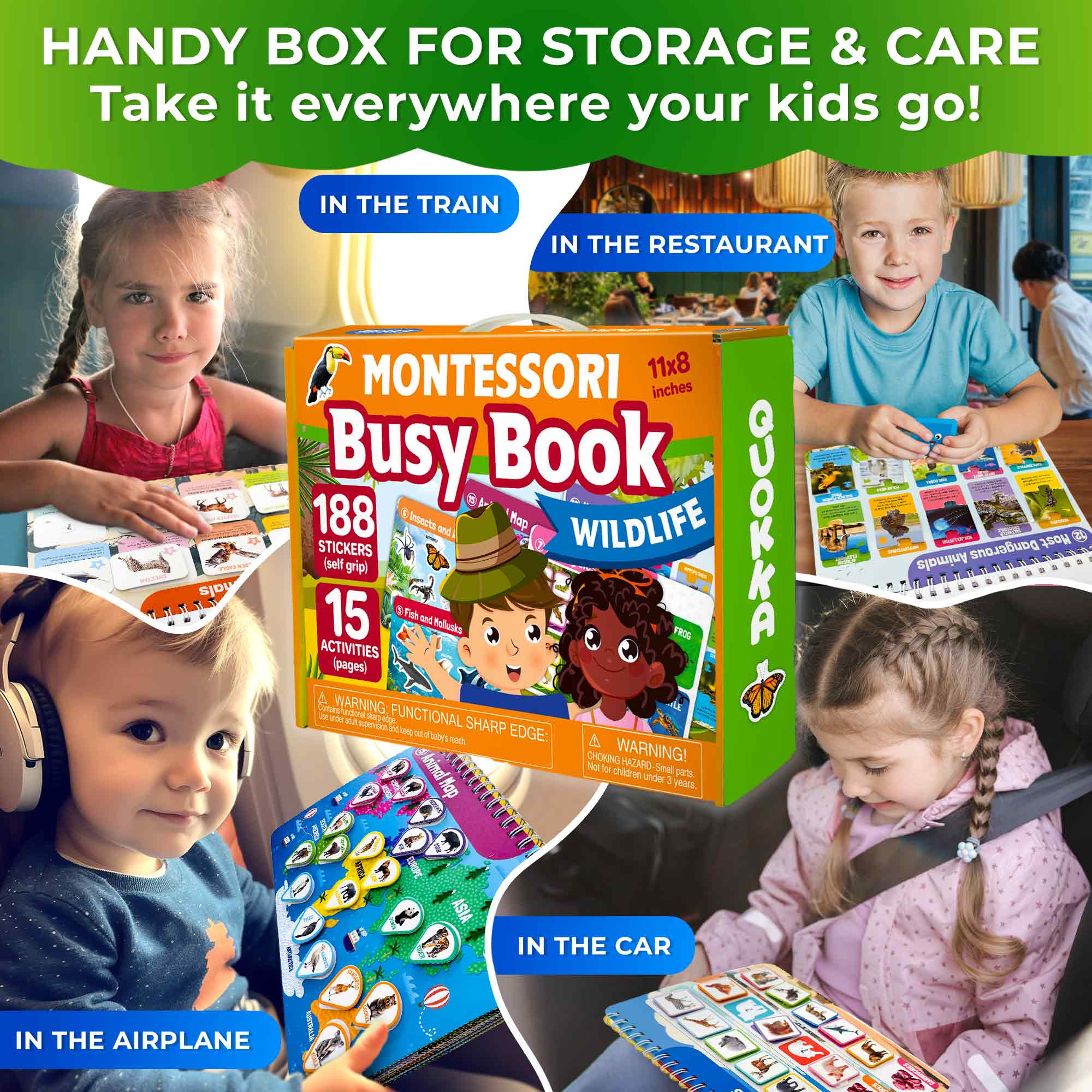 Montessori Busy Book 