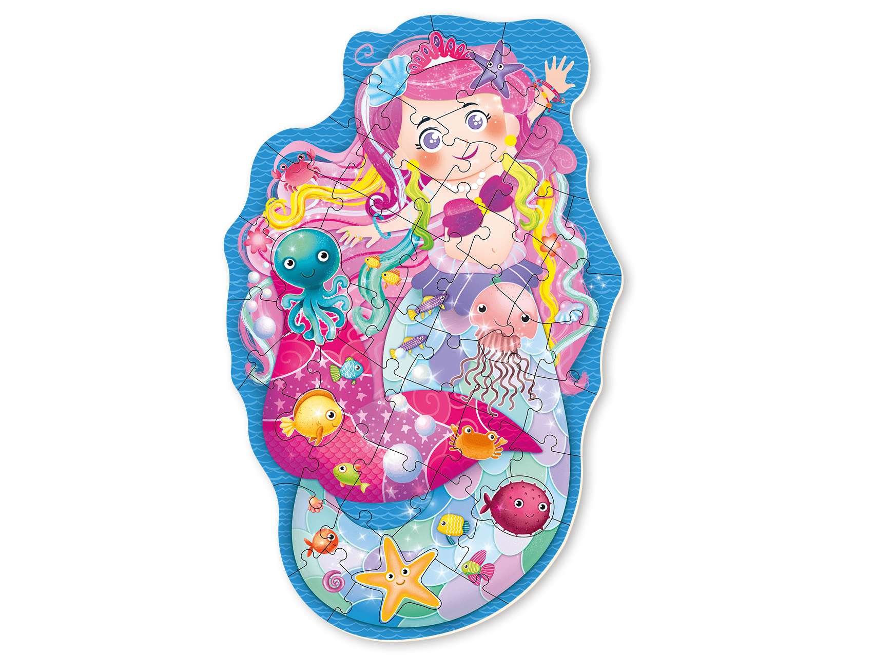 Mermaid Shaped Puzzles