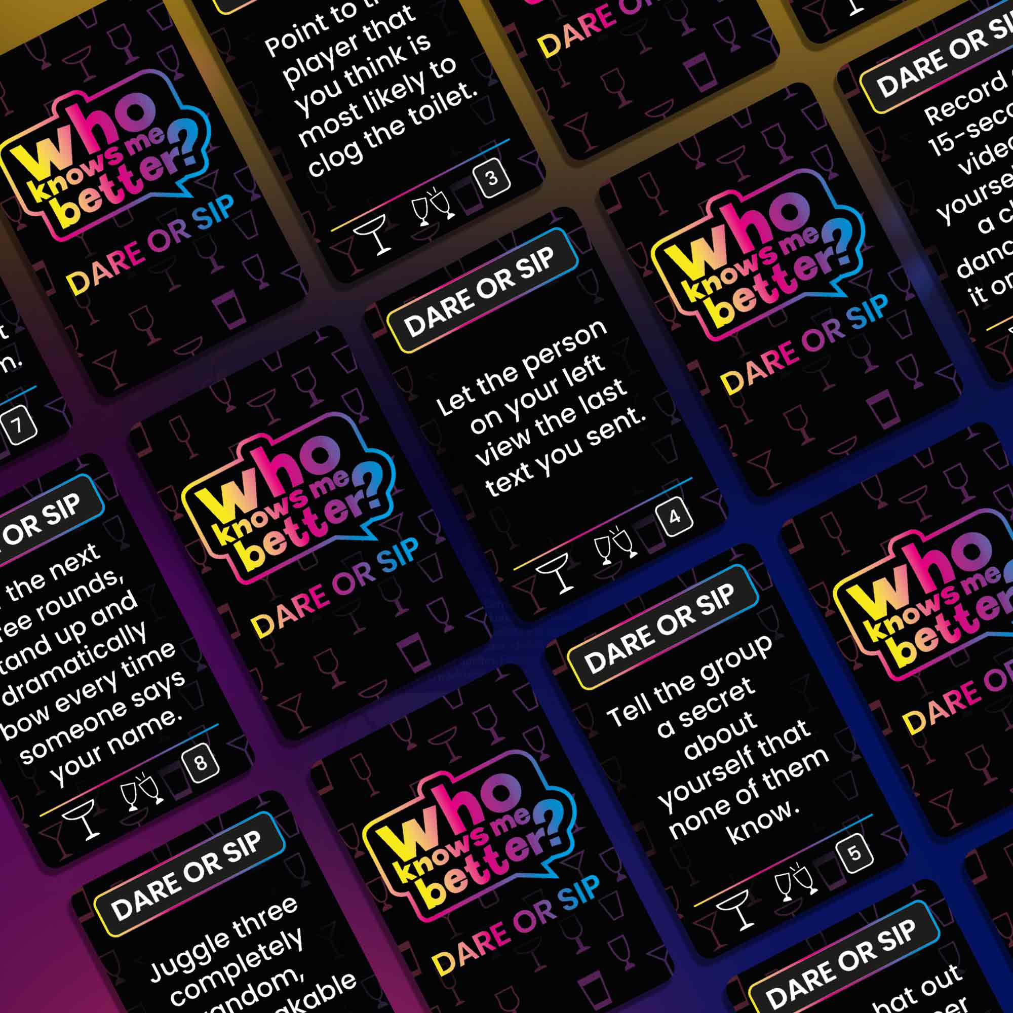 Party Card Game - Dare Or Sip Adults Only, Drinking-Style