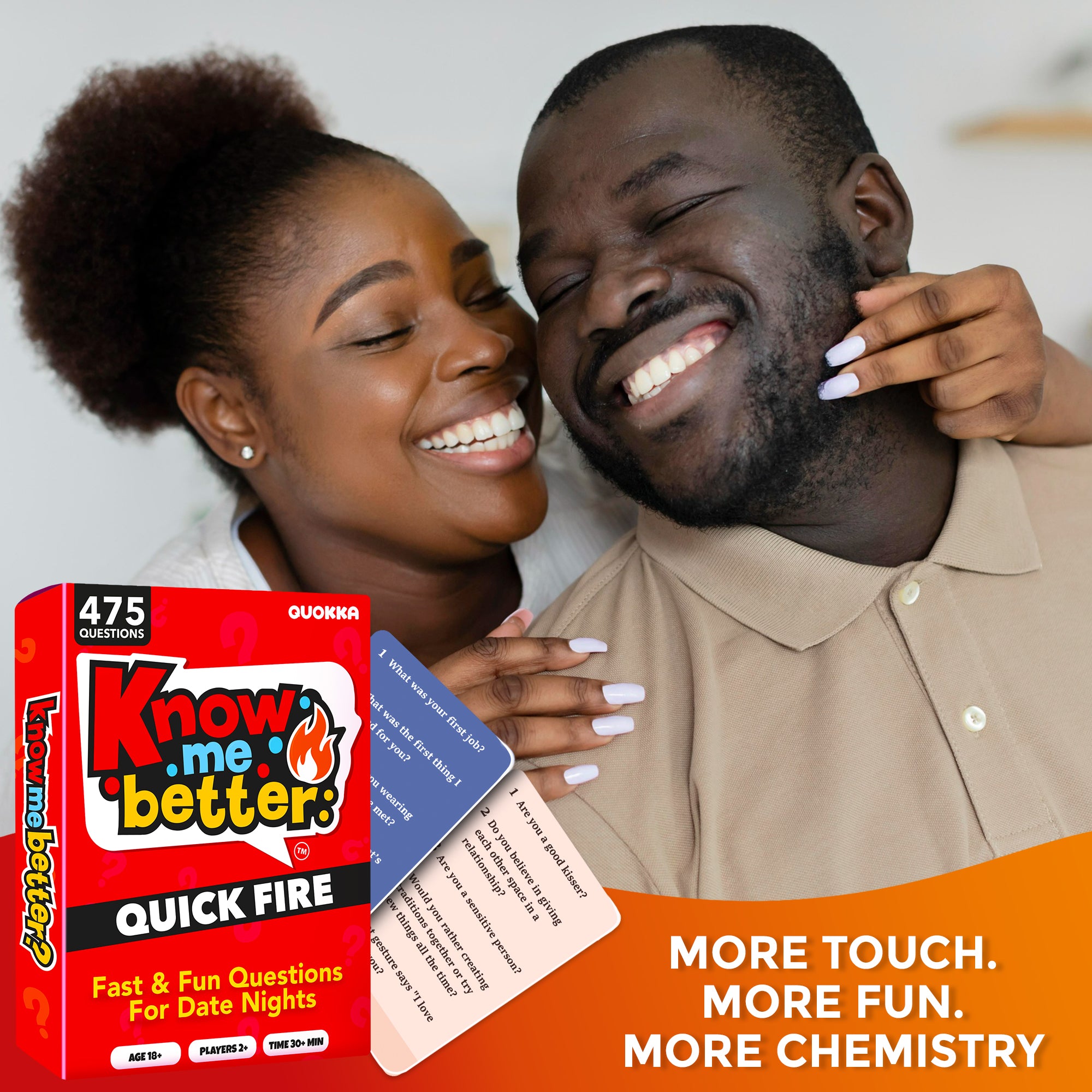 Couples Card Game Quick Fire – Date Night Conversation Starter