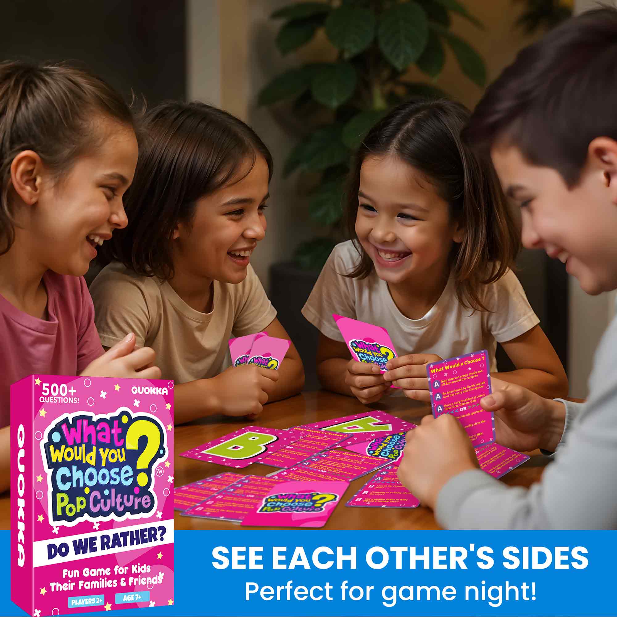 Trivia Game What Would You Choose? Pop Culture for Kids & Family