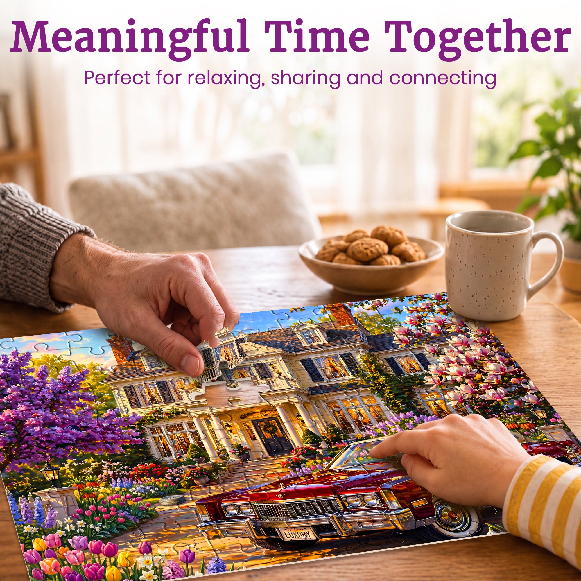 100 Pcs Search & Find Dementia Puzzles for Elderly - Retro