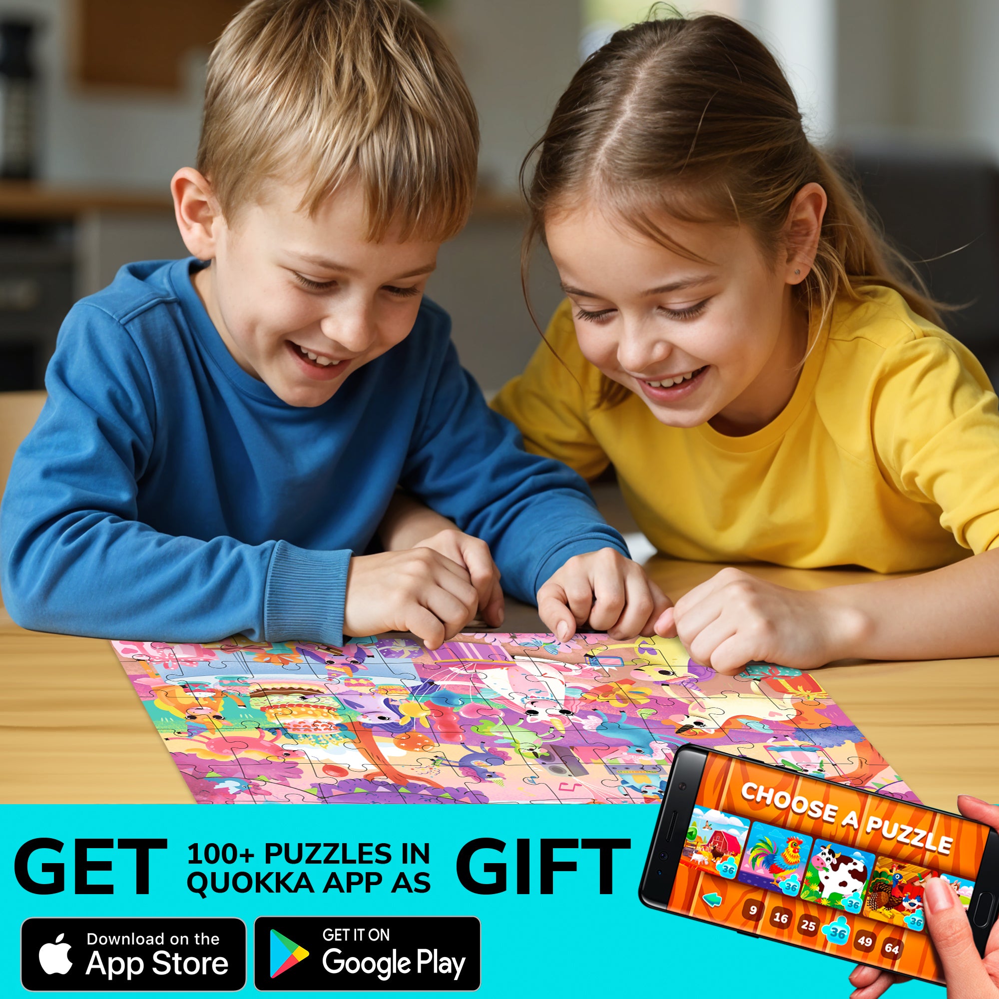 QUOKKA APP Choose a Puzzle