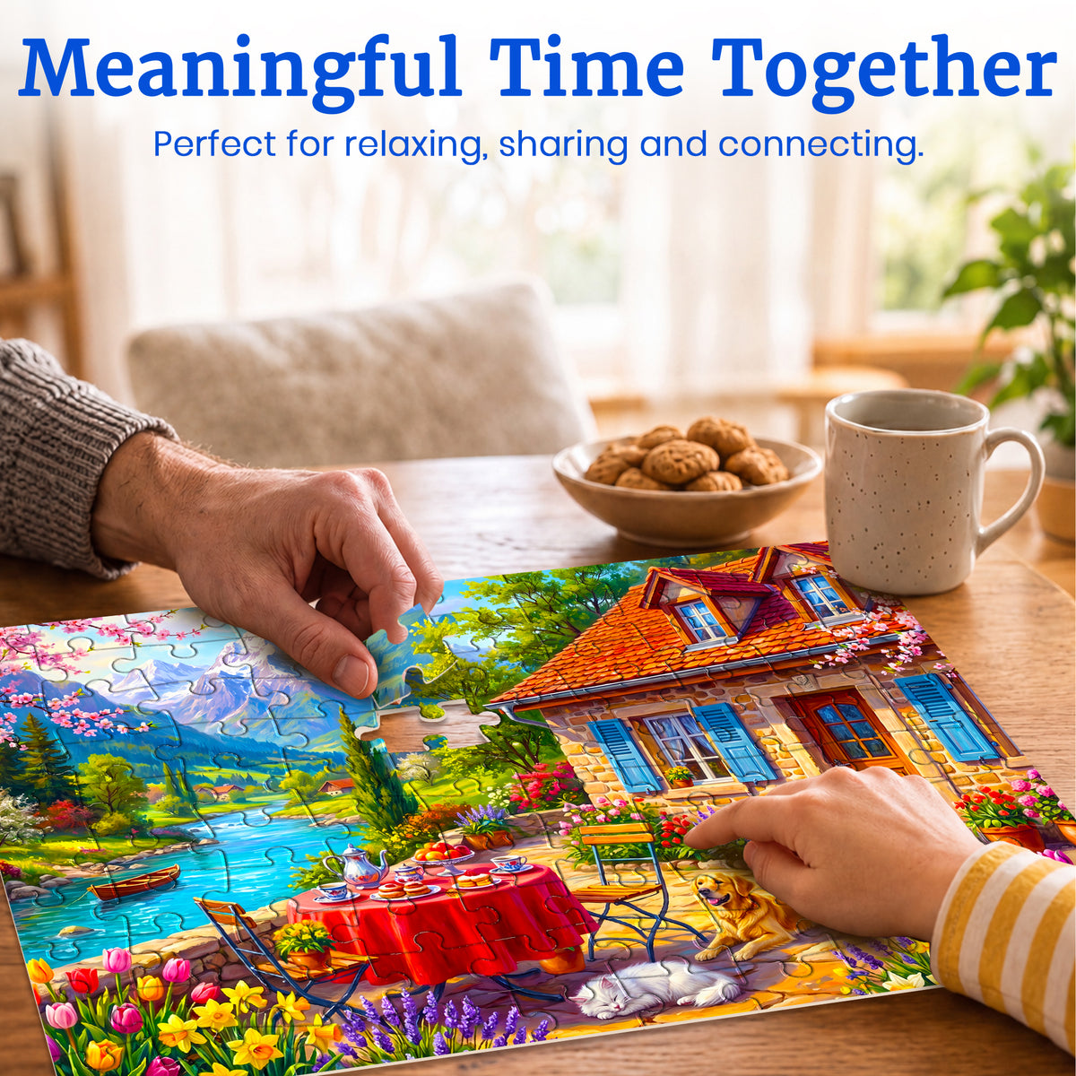 100 Pcs Search & Find Dementia Puzzles for Elderly - Seasons