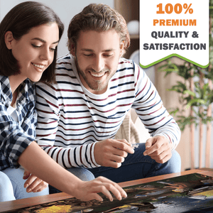 1000 Piece Unique Jigsaw Puzzle for Adults with Market