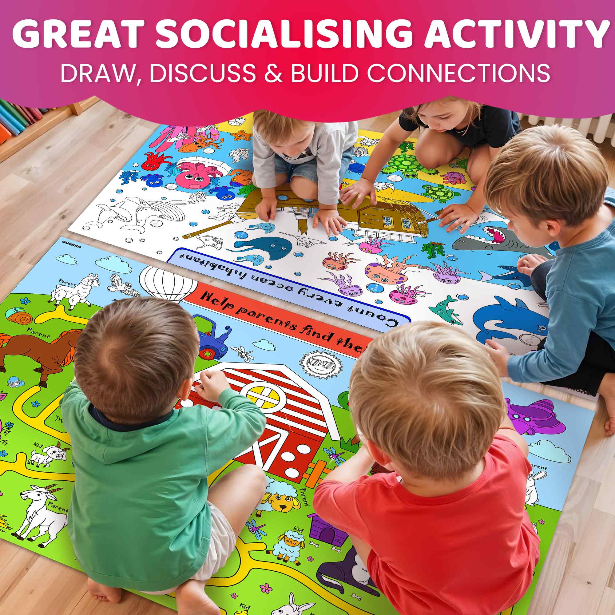 Floor & Wall Activities for Kids