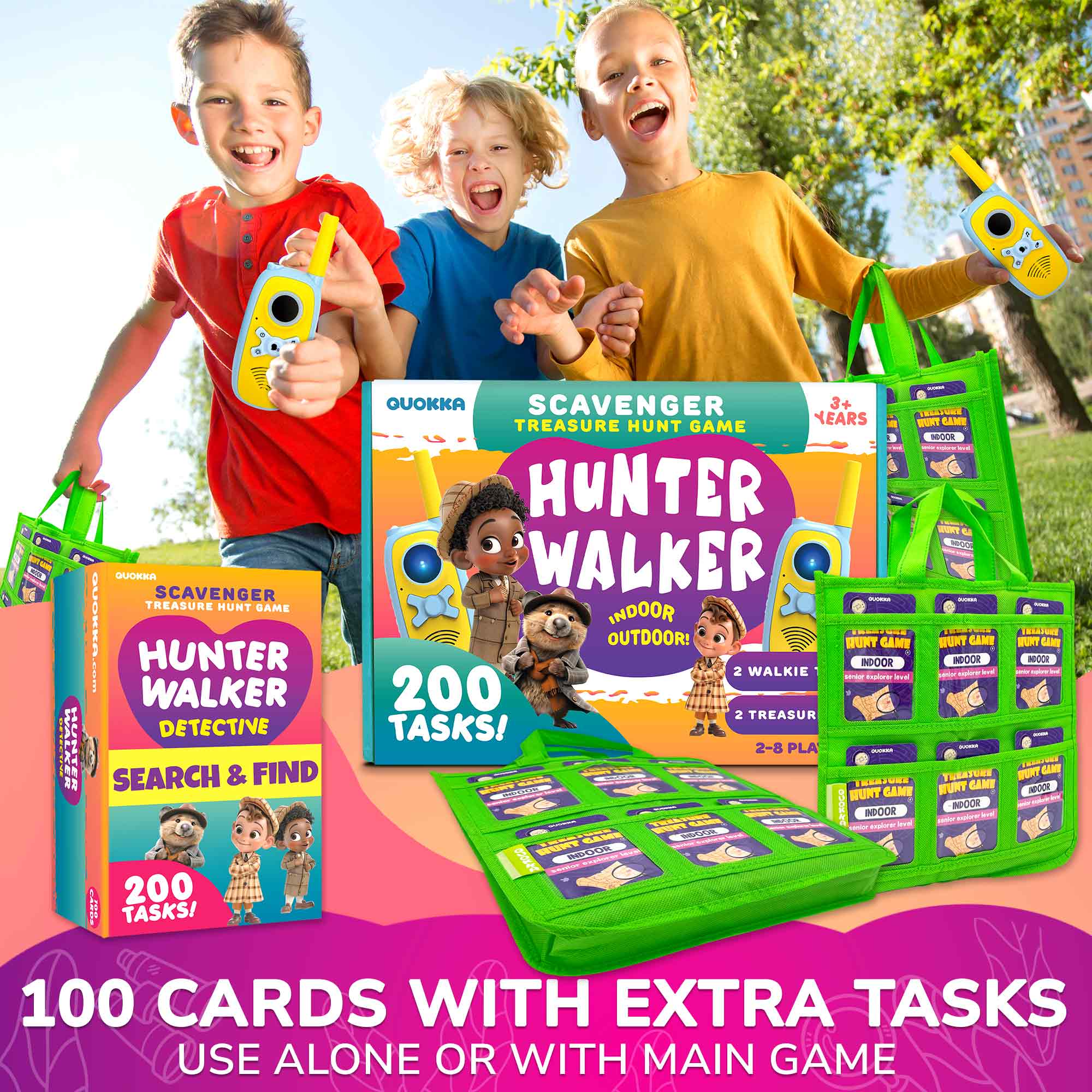 Extention Pack Scavenger Hunt with Walkie Talkies