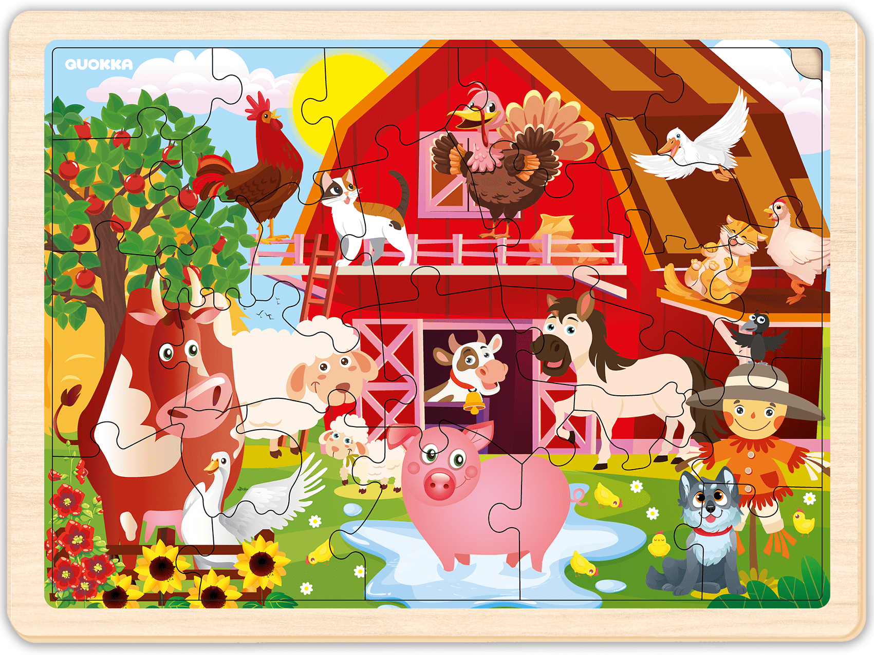 Farm Animals Wooden Puzzles