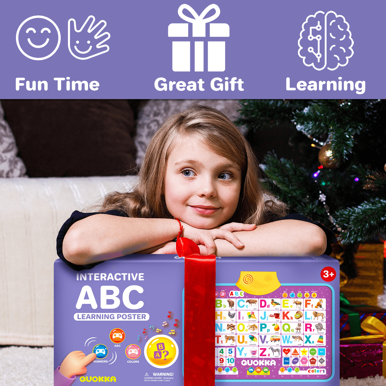 Alphabet Poster Preschool Learning Toy