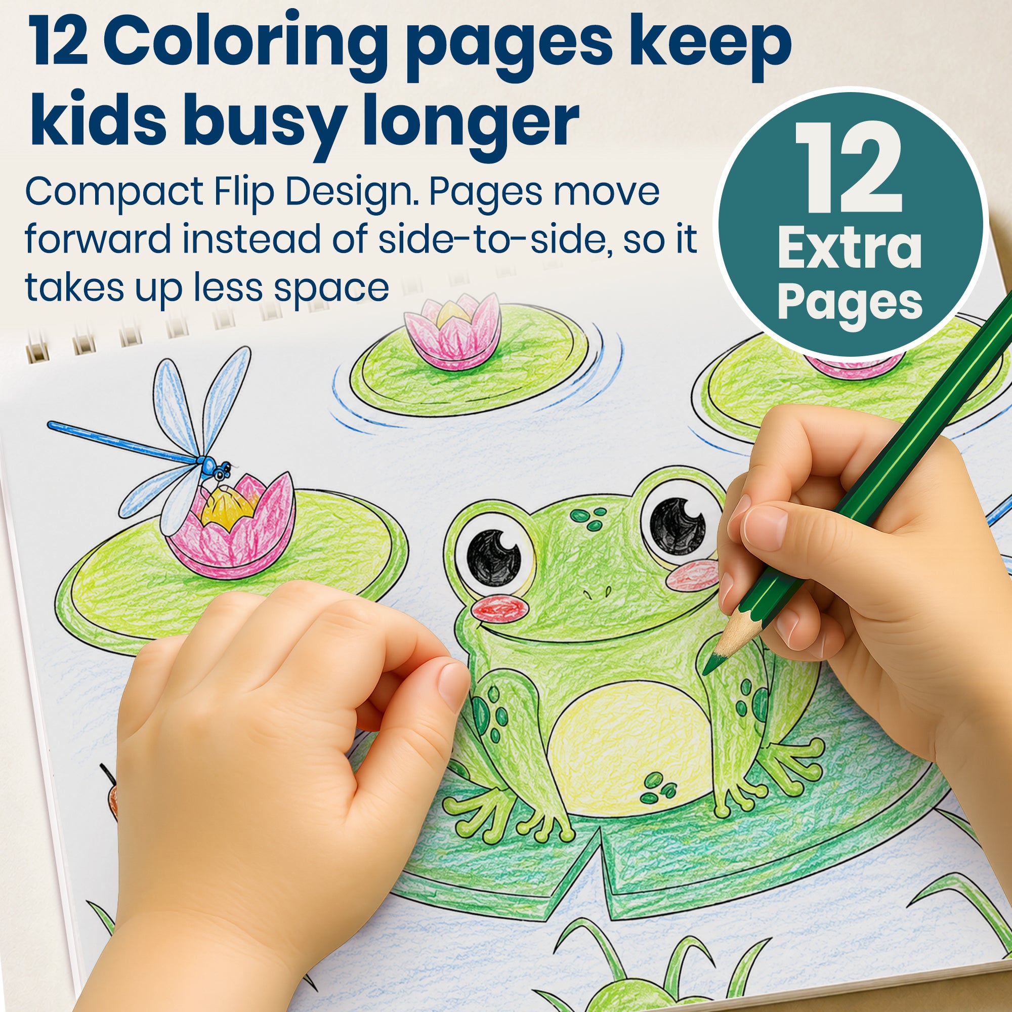 Sticker Book for Kids Wild Animals - Draw & Stick Creative Workbook
