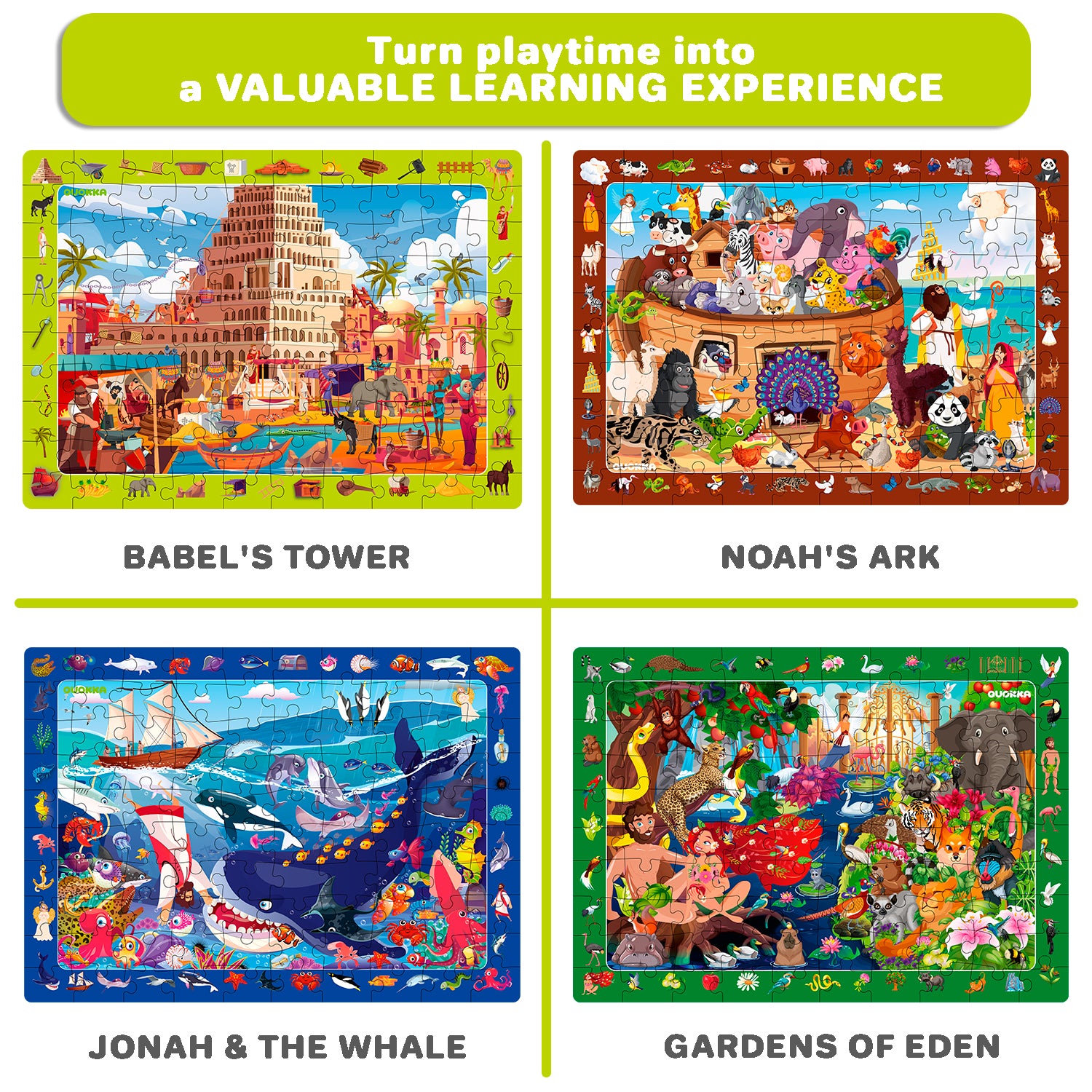 60 Piece Puzzles for Kids | Religion Set