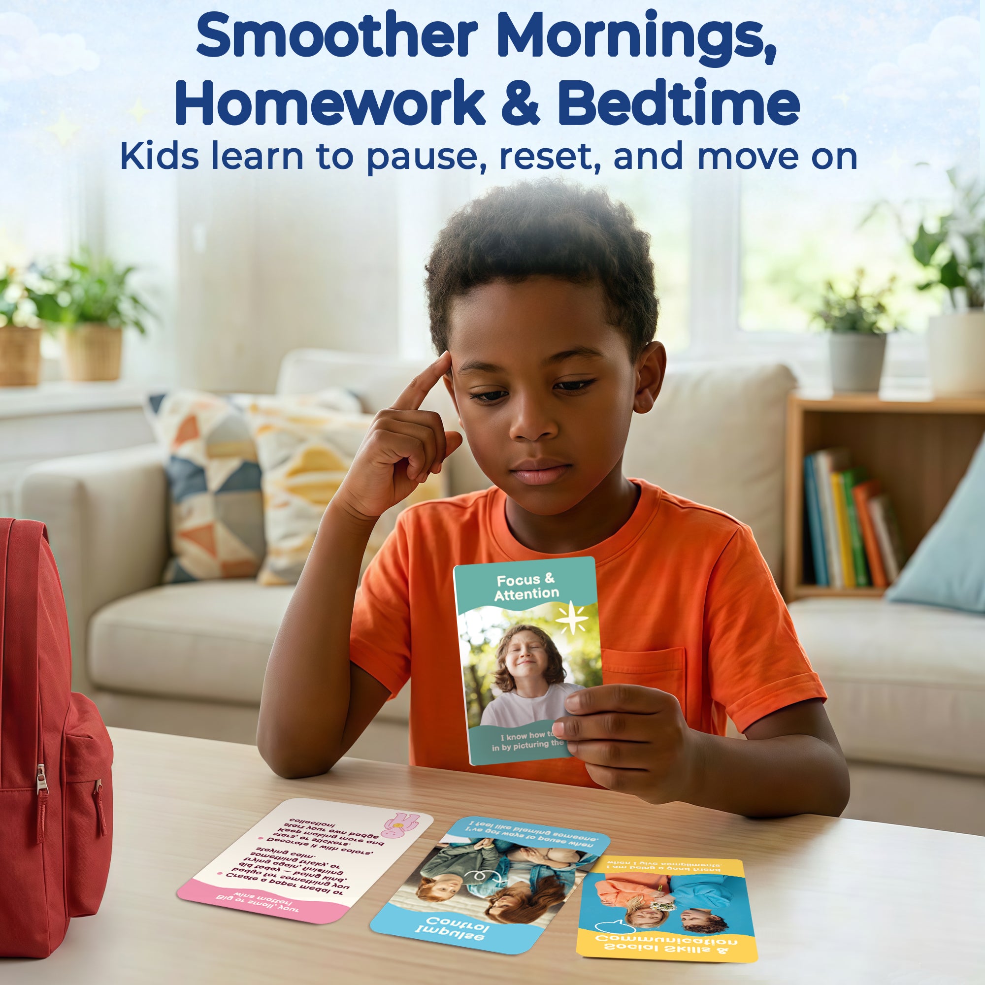 Emotional Regulation Cards for Kids – ADHD Focus & Calm Deck