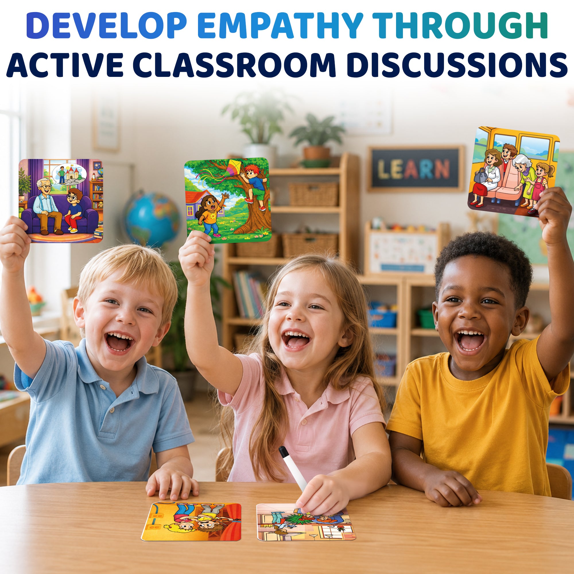 Think Feel Tell Emotional & Social Skills Game for Kids