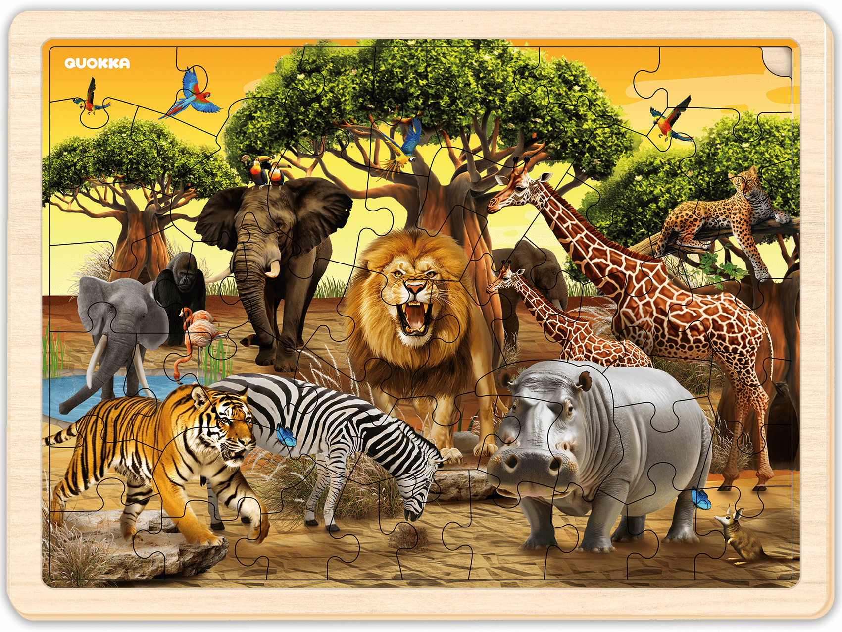 Safari Animals Puzzle