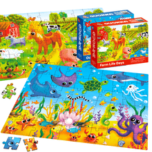 Load image into Gallery viewer, 60 Piece Floor Jigsaw Puzzles

