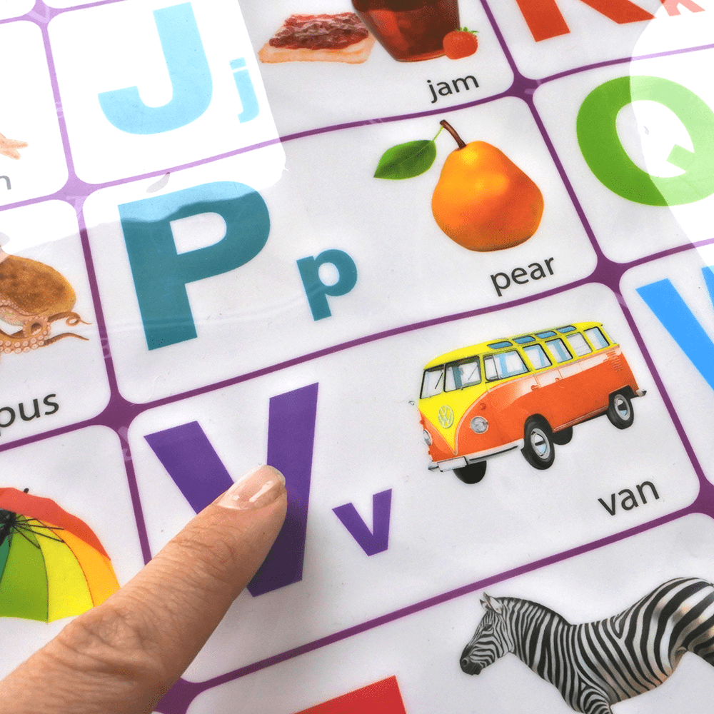 Alphabet Poster Preschool Learning Toy