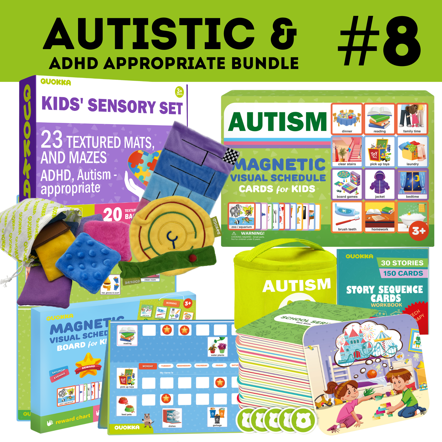 AUTISTIC & ADHD Appropriate Bundle #8