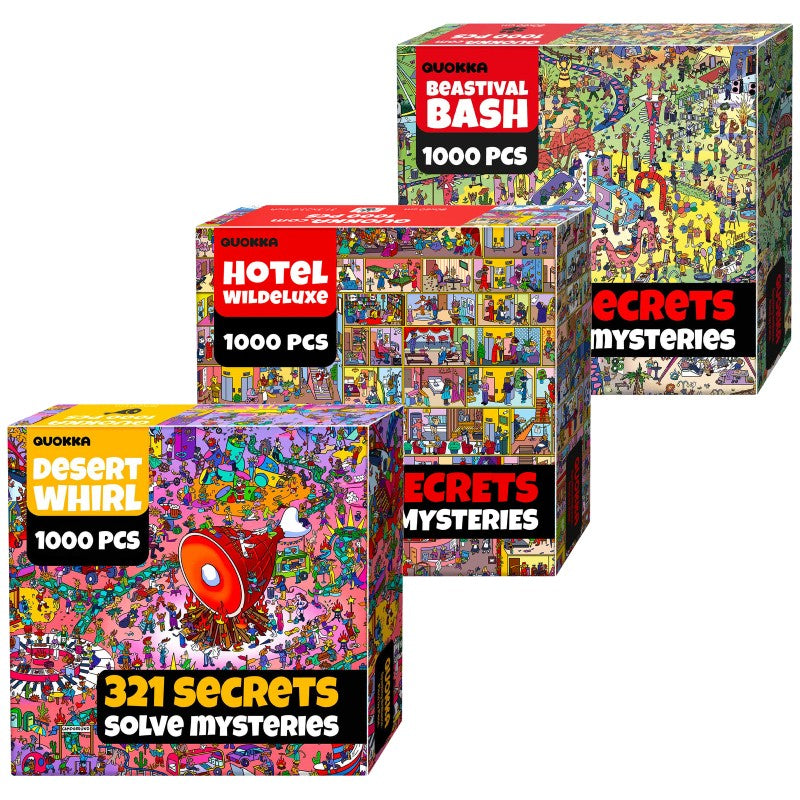 QUOKKA Bundle Collection Puzzle: Unlock Hours of Fun!