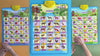 4 Set Poster Preschool Learning Toy