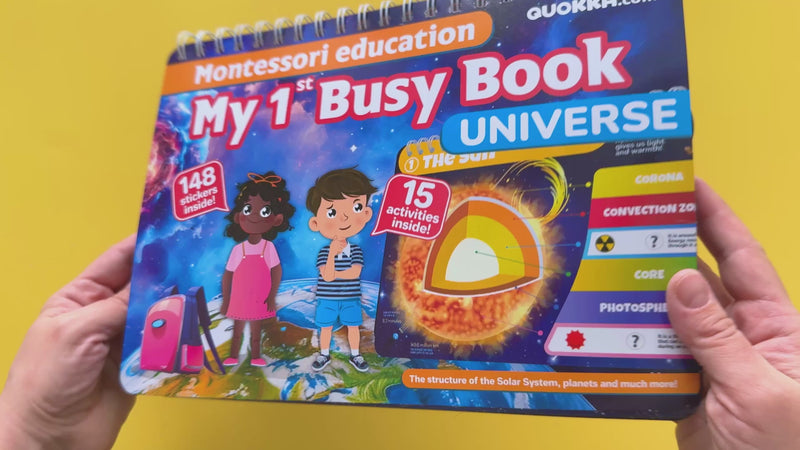 Quiet Busy Book Montessori Early Educational Toy For Toddler Preschool Activity Busy Board Animal Numbers Matching Puzzle Game