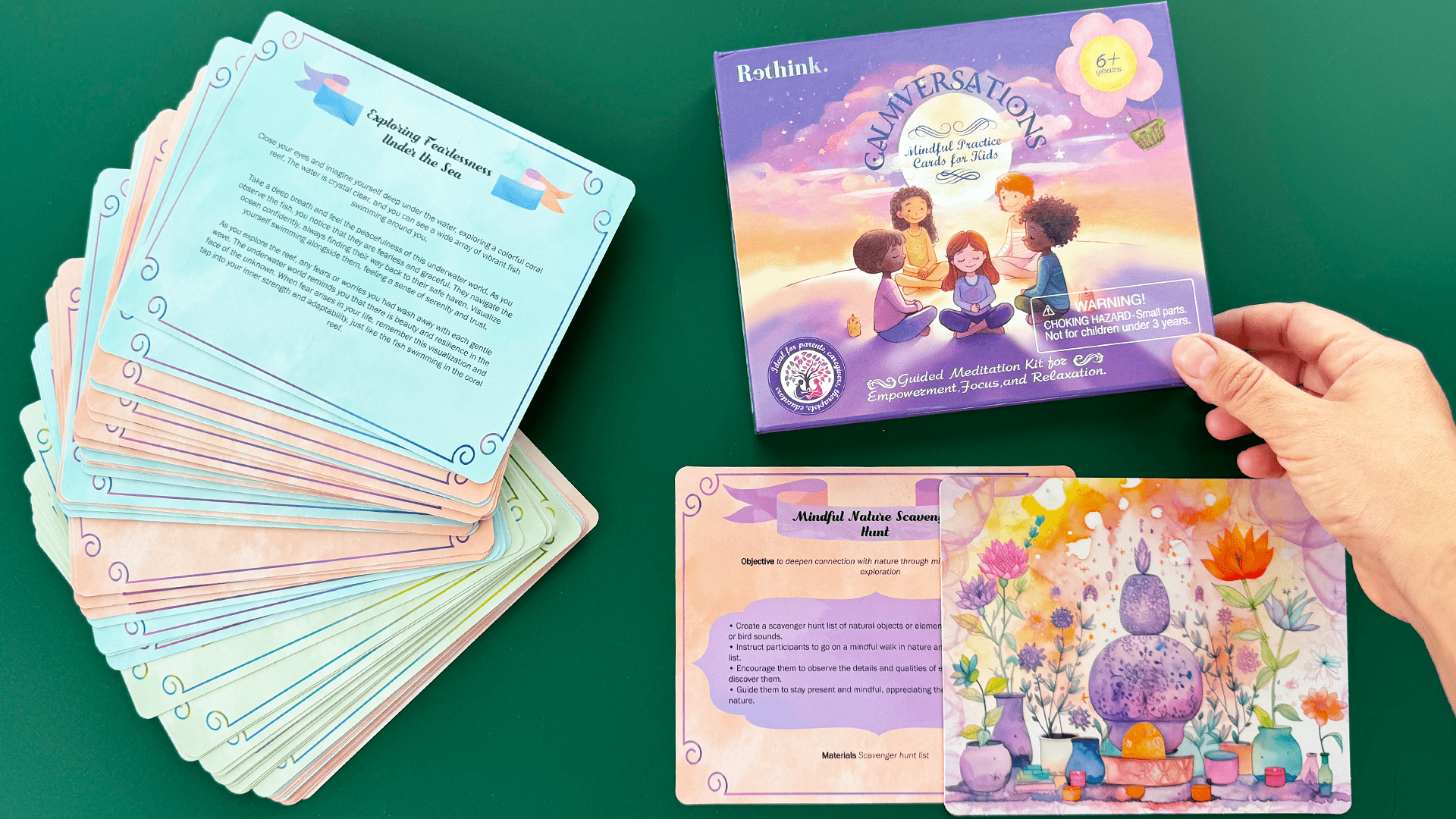 Rethink! 65 Meditation Cards for Kids