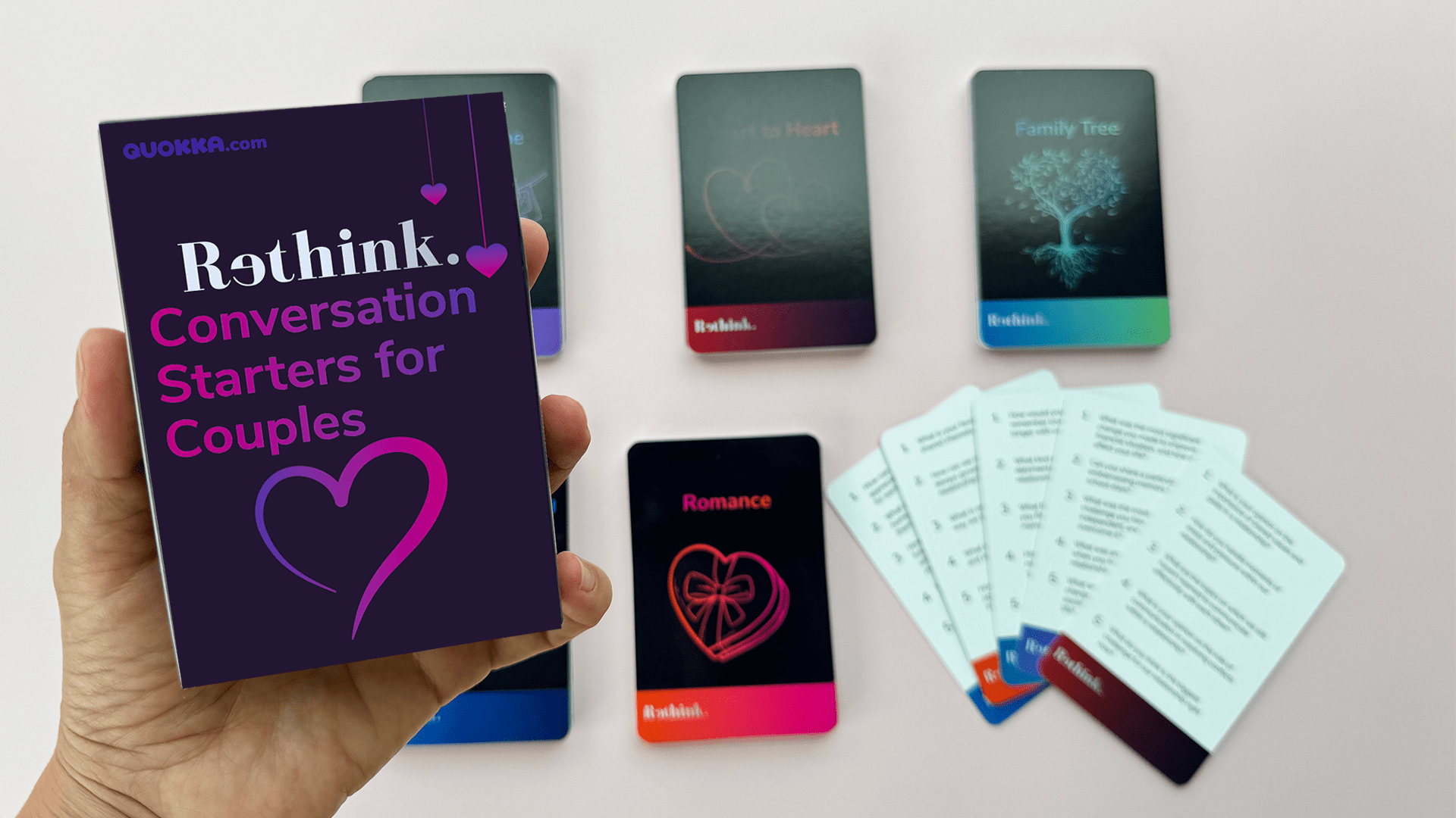 Conversation Cards for Couples Game