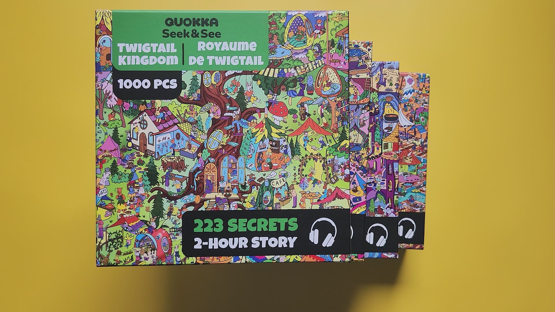 ググググ Amazon.com: QUOKKA 1000 Piece Puzzle for Adults – 223 Hidden