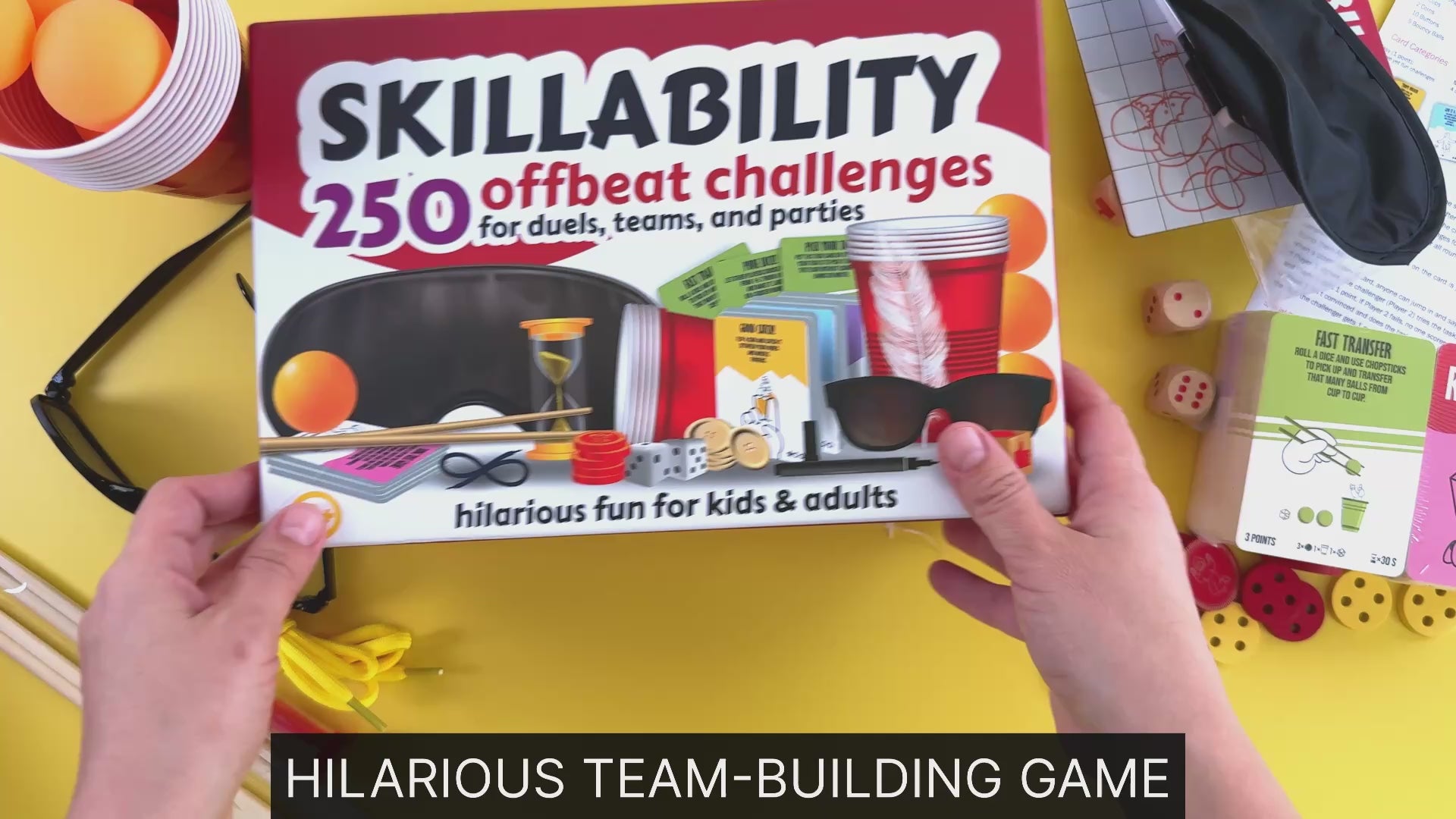 Skillability Challenge game set for Adults&Kids